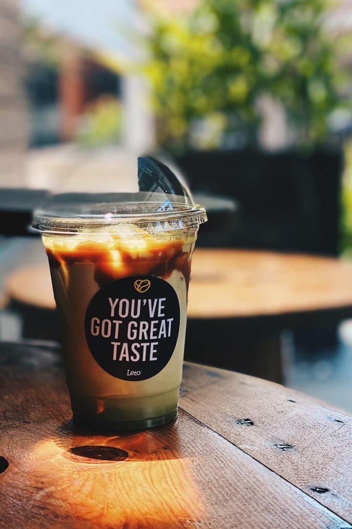 Latte Matcha Caramel