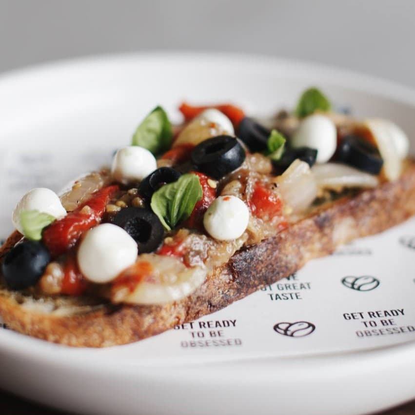 Mediterranean toast