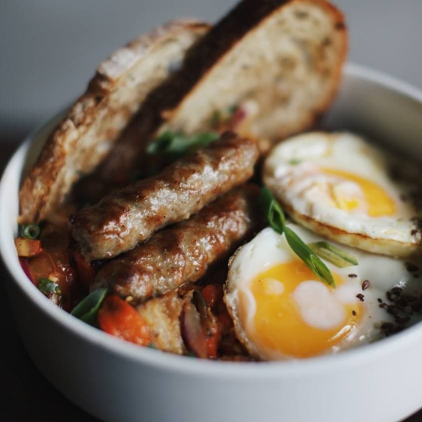 Leto style eggs bowl